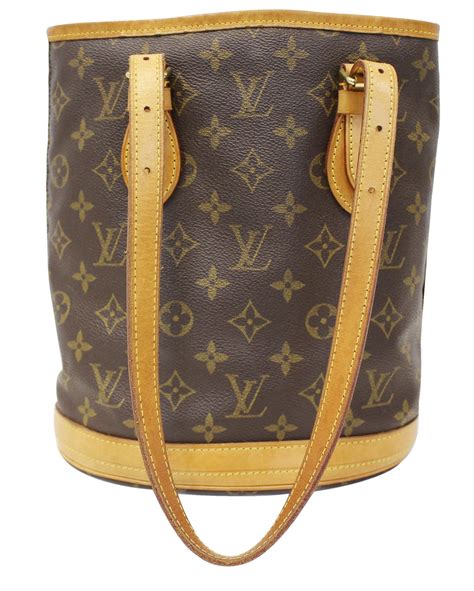 authentic Louis Vuitton bucket bag